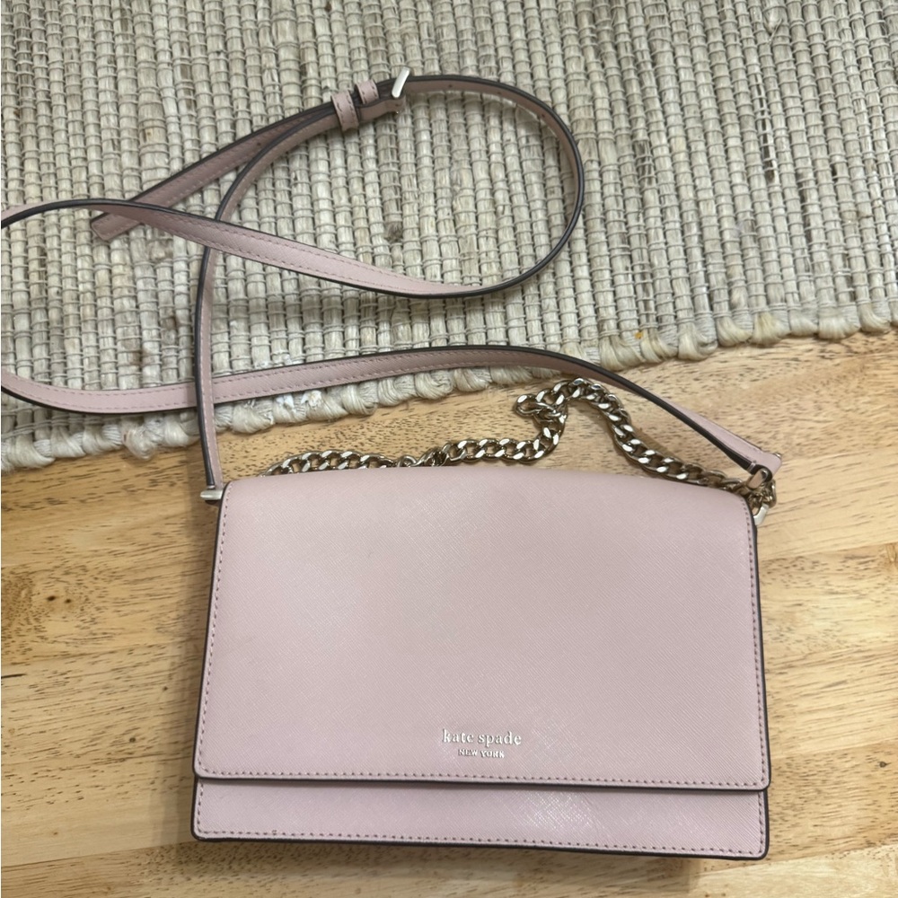 Kate spade crossbody bag light pink